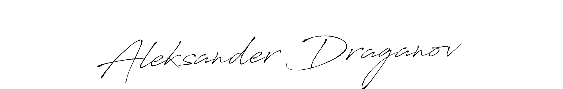 You should practise on your own different ways (Antro_Vectra) to write your name (Aleksander Draganov) in signature. don't let someone else do it for you. Aleksander Draganov signature style 6 images and pictures png