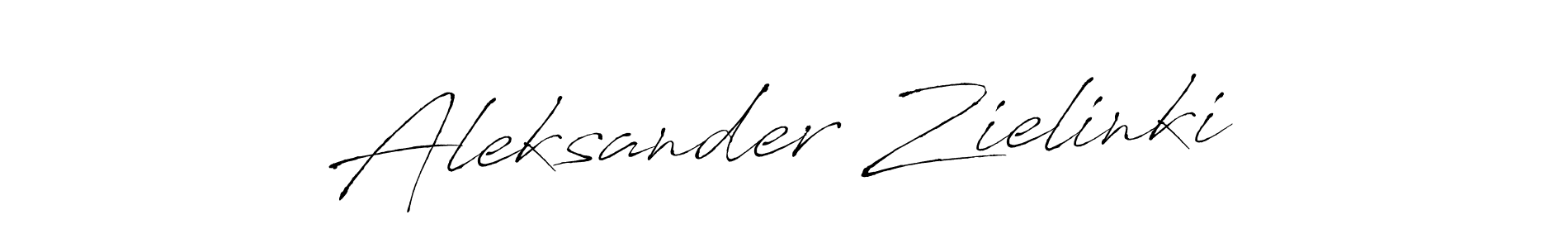 This is the best signature style for the Aleksander Zielinki name. Also you like these signature font (Antro_Vectra). Mix name signature. Aleksander Zielinki signature style 6 images and pictures png