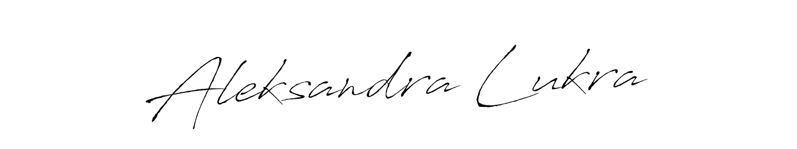 The best way (Antro_Vectra) to make a short signature is to pick only two or three words in your name. The name Aleksandra Lukra include a total of six letters. For converting this name. Aleksandra Lukra signature style 6 images and pictures png
