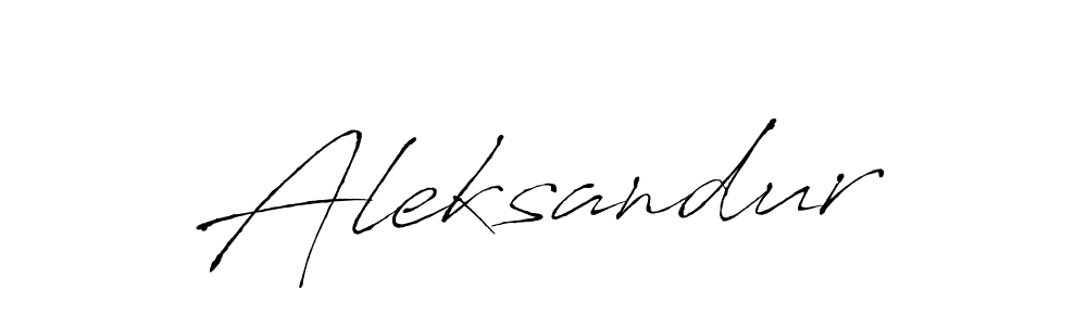 How to make Aleksandur signature? Antro_Vectra is a professional autograph style. Create handwritten signature for Aleksandur name. Aleksandur signature style 6 images and pictures png