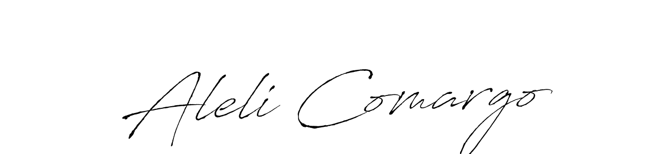 Also You can easily find your signature by using the search form. We will create Aleli Comargo name handwritten signature images for you free of cost using Antro_Vectra sign style. Aleli Comargo signature style 6 images and pictures png