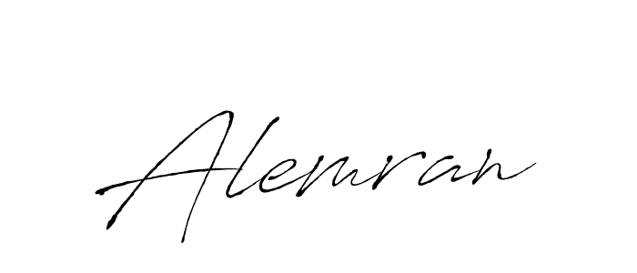 Make a beautiful signature design for name Alemran. Use this online signature maker to create a handwritten signature for free. Alemran signature style 6 images and pictures png