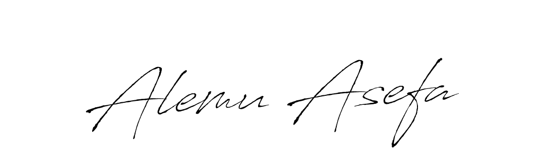 Alemu Asefa stylish signature style. Best Handwritten Sign (Antro_Vectra) for my name. Handwritten Signature Collection Ideas for my name Alemu Asefa. Alemu Asefa signature style 6 images and pictures png