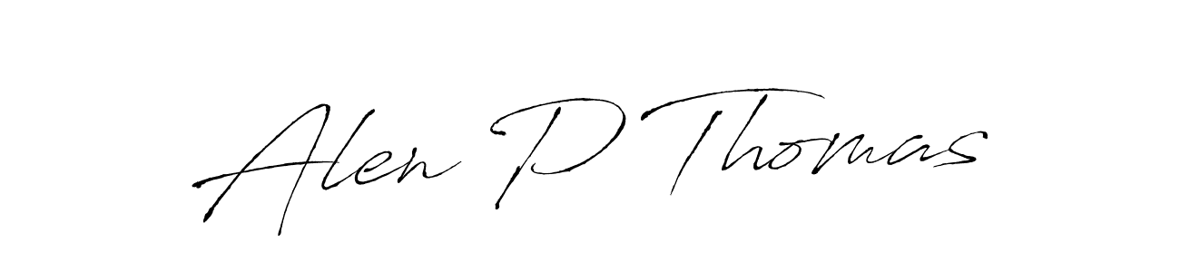 See photos of Alen P Thomas official signature by Spectra . Check more albums & portfolios. Read reviews & check more about Antro_Vectra font. Alen P Thomas signature style 6 images and pictures png
