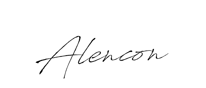 How to make Alencon signature? Antro_Vectra is a professional autograph style. Create handwritten signature for Alencon name. Alencon signature style 6 images and pictures png