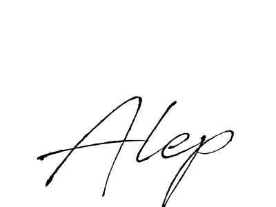 Alep stylish signature style. Best Handwritten Sign (Antro_Vectra) for my name. Handwritten Signature Collection Ideas for my name Alep. Alep signature style 6 images and pictures png
