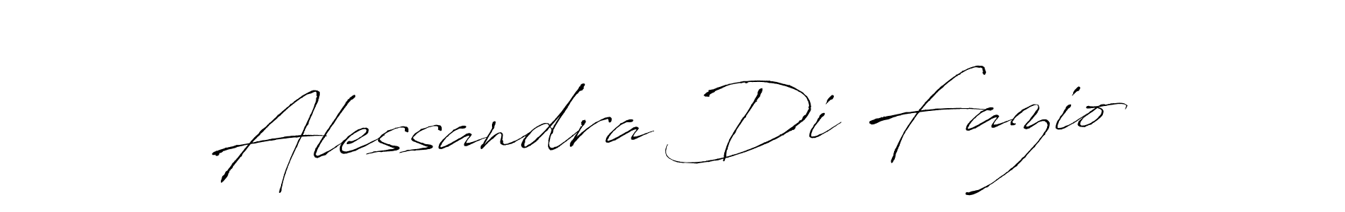 How to make Alessandra Di Fazio name signature. Use Antro_Vectra style for creating short signs online. This is the latest handwritten sign. Alessandra Di Fazio signature style 6 images and pictures png
