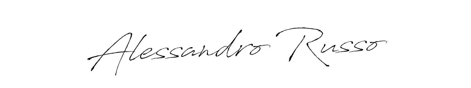 Antro_Vectra is a professional signature style that is perfect for those who want to add a touch of class to their signature. It is also a great choice for those who want to make their signature more unique. Get Alessandro Russo name to fancy signature for free. Alessandro Russo signature style 6 images and pictures png