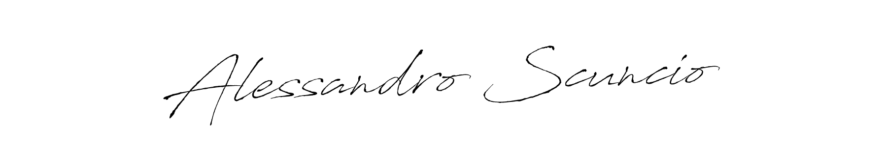 Make a short Alessandro Scuncio signature style. Manage your documents anywhere anytime using Antro_Vectra. Create and add eSignatures, submit forms, share and send files easily. Alessandro Scuncio signature style 6 images and pictures png