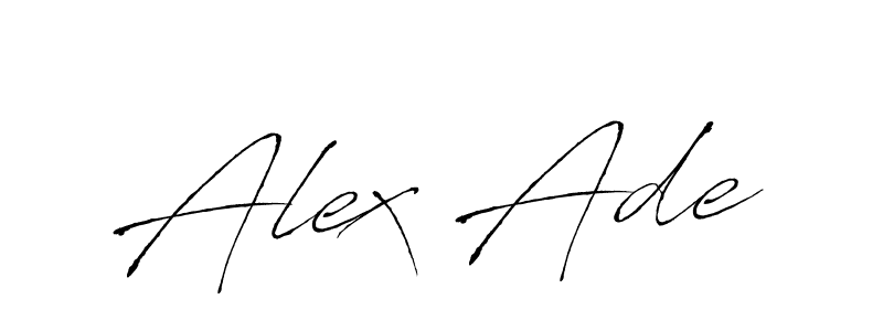 Use a signature maker to create a handwritten signature online. With this signature software, you can design (Antro_Vectra) your own signature for name Alex Ade. Alex Ade signature style 6 images and pictures png