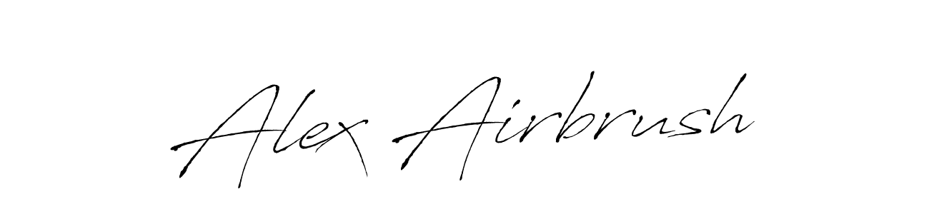 Make a beautiful signature design for name Alex Airbrush. With this signature (Antro_Vectra) style, you can create a handwritten signature for free. Alex Airbrush signature style 6 images and pictures png