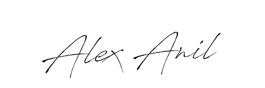 Create a beautiful signature design for name Alex Anil. With this signature (Antro_Vectra) fonts, you can make a handwritten signature for free. Alex Anil signature style 6 images and pictures png