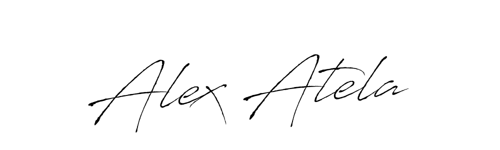 This is the best signature style for the Alex Atela name. Also you like these signature font (Antro_Vectra). Mix name signature. Alex Atela signature style 6 images and pictures png