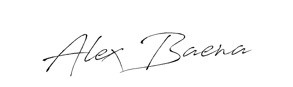 Create a beautiful signature design for name Alex Baena. With this signature (Antro_Vectra) fonts, you can make a handwritten signature for free. Alex Baena signature style 6 images and pictures png