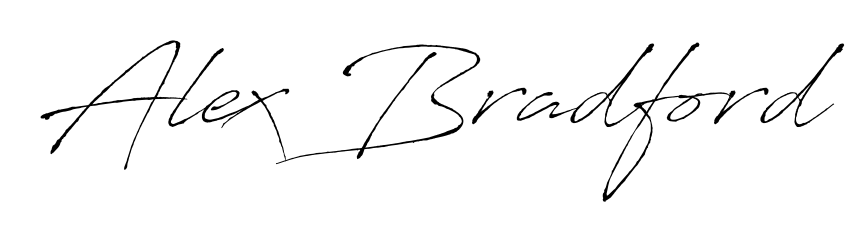A classic penmanship look for Alex Bradford. The Antro_Vectra font brings timeless elegance and confidence to every signed document. Alex Bradford signature style 6 images and pictures png