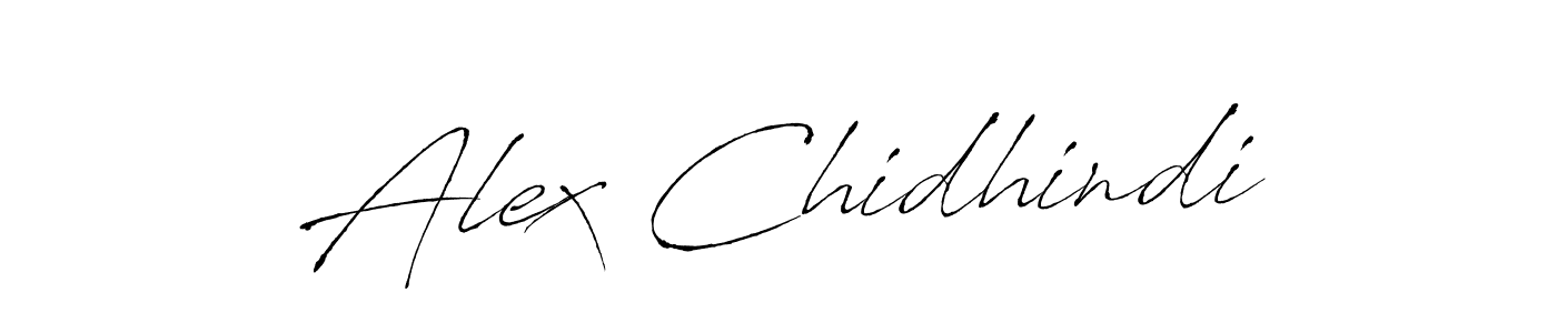 Also we have Alex Chidhindi name is the best signature style. Create professional handwritten signature collection using Antro_Vectra autograph style. Alex Chidhindi signature style 6 images and pictures png