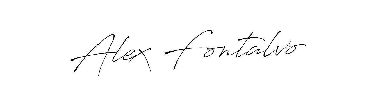 Design your own signature with our free online signature maker. With this signature software, you can create a handwritten (Antro_Vectra) signature for name Alex Fontalvo. Alex Fontalvo signature style 6 images and pictures png