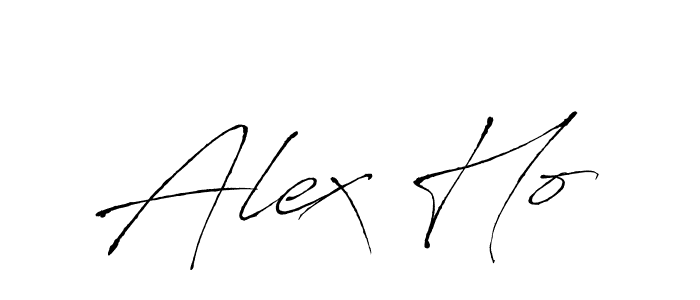 You should practise on your own different ways (Antro_Vectra) to write your name (Alex Ho) in signature. don't let someone else do it for you. Alex Ho signature style 6 images and pictures png