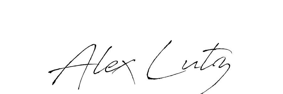 How to make Alex Lutz signature? Antro_Vectra is a professional autograph style. Create handwritten signature for Alex Lutz name. Alex Lutz signature style 6 images and pictures png