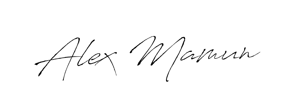 Similarly Antro_Vectra is the best handwritten signature design. Signature creator online .You can use it as an online autograph creator for name Alex Mamun. Alex Mamun signature style 6 images and pictures png