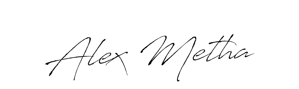 Also we have Alex Metha name is the best signature style. Create professional handwritten signature collection using Antro_Vectra autograph style. Alex Metha signature style 6 images and pictures png