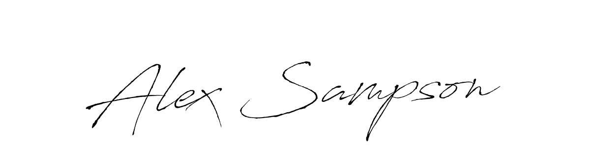 Once you've used our free online signature maker to create your best signature Antro_Vectra style, it's time to enjoy all of the benefits that Alex Sampson name signing documents. Alex Sampson signature style 6 images and pictures png