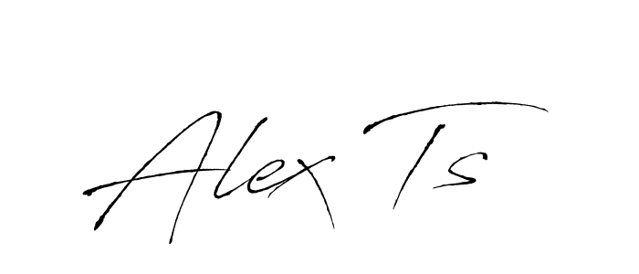 How to make Alex Ts name signature. Use Antro_Vectra style for creating short signs online. This is the latest handwritten sign. Alex Ts signature style 6 images and pictures png