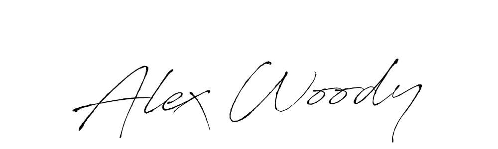 Make a beautiful signature design for name Alex Woody. With this signature (Antro_Vectra) style, you can create a handwritten signature for free. Alex Woody signature style 6 images and pictures png