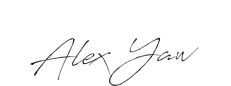 Similarly Antro_Vectra is the best handwritten signature design. Signature creator online .You can use it as an online autograph creator for name Alex Yaw. Alex Yaw signature style 6 images and pictures png