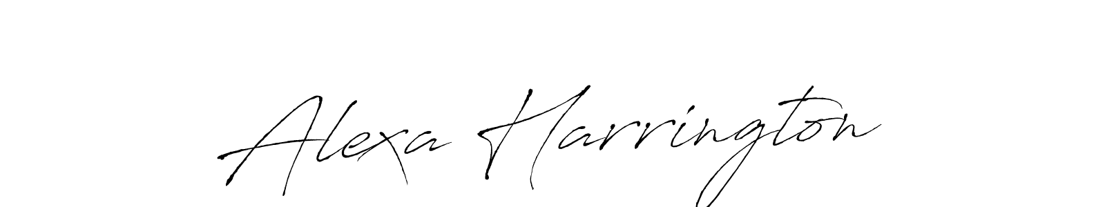 It looks lik you need a new signature style for name Alexa Harrington. Design unique handwritten (Antro_Vectra) signature with our free signature maker in just a few clicks. Alexa Harrington signature style 6 images and pictures png