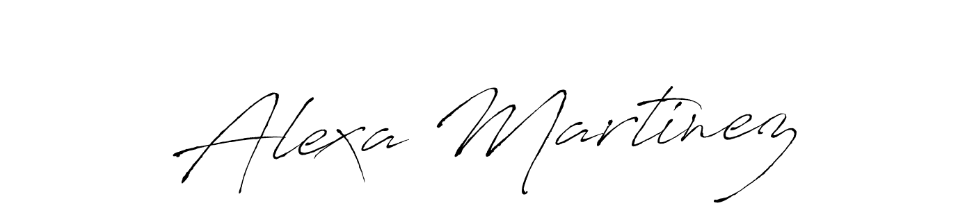 Also You can easily find your signature by using the search form. We will create Alexa Martinez name handwritten signature images for you free of cost using Antro_Vectra sign style. Alexa Martinez signature style 6 images and pictures png