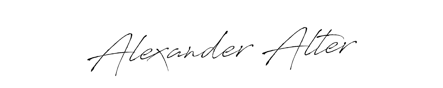 Also You can easily find your signature by using the search form. We will create Alexander Alter name handwritten signature images for you free of cost using Antro_Vectra sign style. Alexander Alter signature style 6 images and pictures png