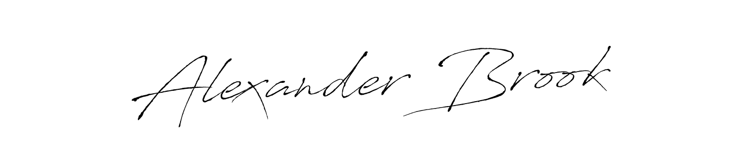Use a signature maker to create a handwritten signature online. With this signature software, you can design (Antro_Vectra) your own signature for name Alexander Brook. Alexander Brook signature style 6 images and pictures png