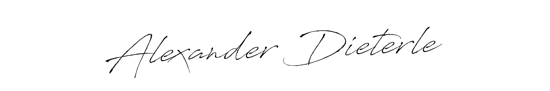 Alexander Dieterle stylish signature style. Best Handwritten Sign (Antro_Vectra) for my name. Handwritten Signature Collection Ideas for my name Alexander Dieterle. Alexander Dieterle signature style 6 images and pictures png