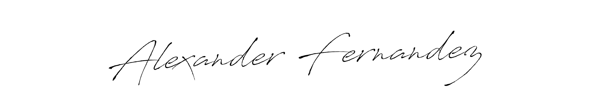 Design your own signature with our free online signature maker. With this signature software, you can create a handwritten (Antro_Vectra) signature for name Alexander Fernandez. Alexander Fernandez signature style 6 images and pictures png