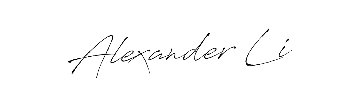 Best and Professional Signature Style for Alexander Li. Antro_Vectra Best Signature Style Collection. Alexander Li signature style 6 images and pictures png