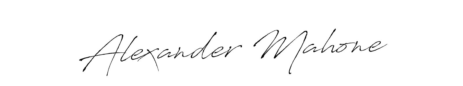Design your own signature with our free online signature maker. With this signature software, you can create a handwritten (Antro_Vectra) signature for name Alexander Mahone. Alexander Mahone signature style 6 images and pictures png