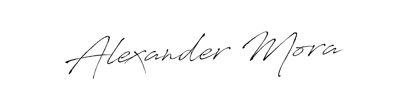 Similarly Antro_Vectra is the best handwritten signature design. Signature creator online .You can use it as an online autograph creator for name Alexander Mora. Alexander Mora signature style 6 images and pictures png