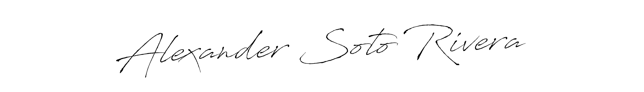 Antro_Vectra is a professional signature style that is perfect for those who want to add a touch of class to their signature. It is also a great choice for those who want to make their signature more unique. Get Alexander Soto Rivera name to fancy signature for free. Alexander Soto Rivera signature style 6 images and pictures png