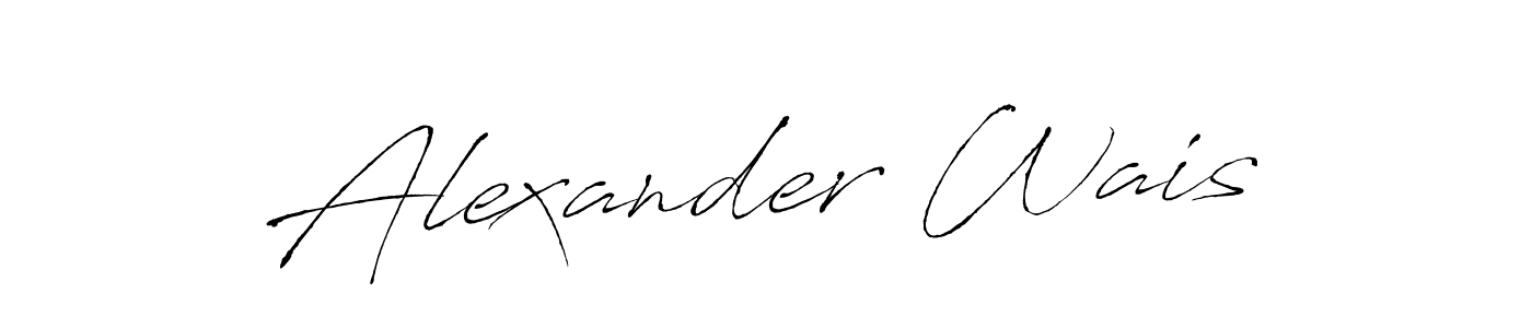 Make a beautiful signature design for name Alexander Wais. Use this online signature maker to create a handwritten signature for free. Alexander Wais signature style 6 images and pictures png