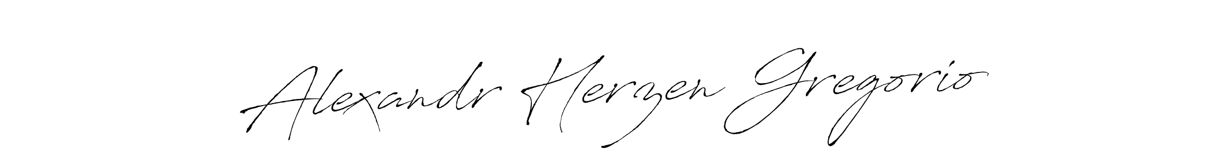 Make a beautiful signature design for name Alexandr Herzen Gregorio. Use this online signature maker to create a handwritten signature for free. Alexandr Herzen Gregorio signature style 6 images and pictures png