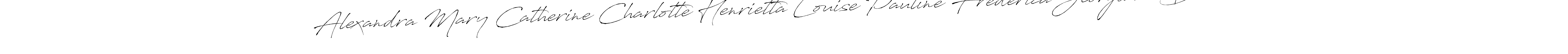 Make a beautiful signature design for name Alexandra Mary Catherine Charlotte Henrietta Louise Pauline Frederica Georgiana Dorothe. Use this online signature maker to create a handwritten signature for free. Alexandra Mary Catherine Charlotte Henrietta Louise Pauline Frederica Georgiana Dorothe signature style 6 images and pictures png