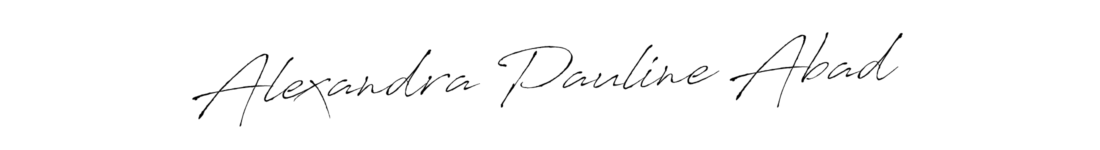 Make a short Alexandra Pauline Abad signature style. Manage your documents anywhere anytime using Antro_Vectra. Create and add eSignatures, submit forms, share and send files easily. Alexandra Pauline Abad signature style 6 images and pictures png