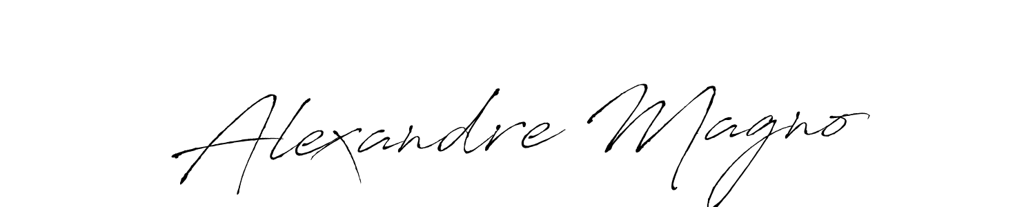 Alexandre Magno stylish signature style. Best Handwritten Sign (Antro_Vectra) for my name. Handwritten Signature Collection Ideas for my name Alexandre Magno. Alexandre Magno signature style 6 images and pictures png