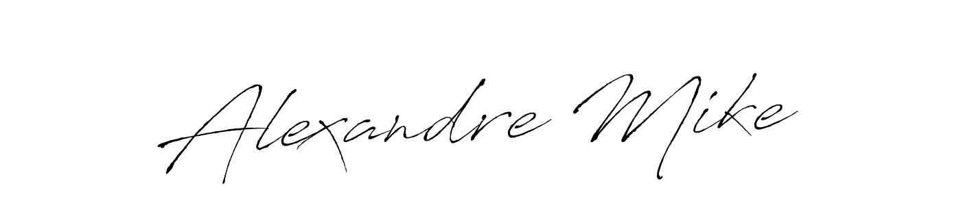 Make a short Alexandre Mike signature style. Manage your documents anywhere anytime using Antro_Vectra. Create and add eSignatures, submit forms, share and send files easily. Alexandre Mike signature style 6 images and pictures png