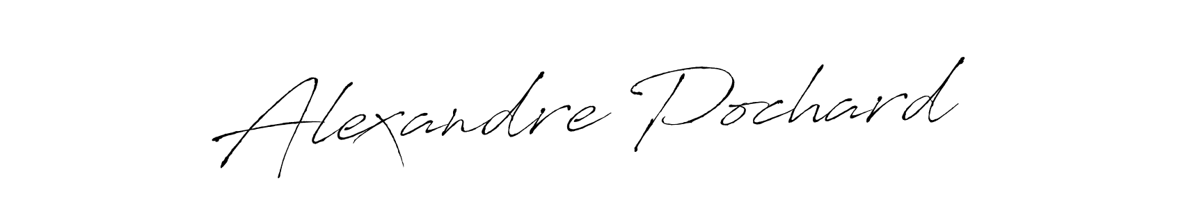 Create a beautiful signature design for name Alexandre Pochard. With this signature (Antro_Vectra) fonts, you can make a handwritten signature for free. Alexandre Pochard signature style 6 images and pictures png