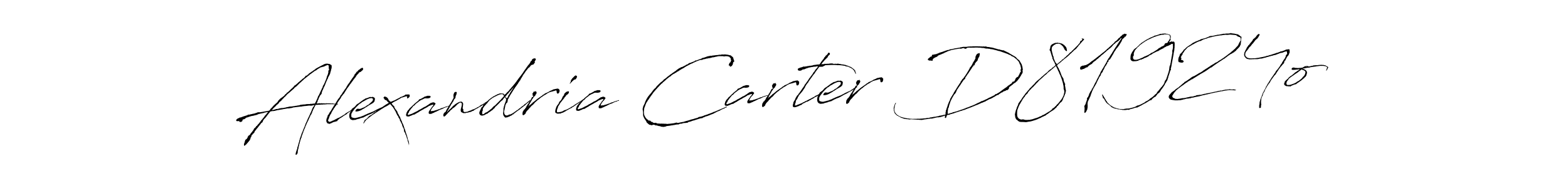 Use a signature maker to create a handwritten signature online. With this signature software, you can design (Antro_Vectra) your own signature for name Alexandria Carter D81924o. Alexandria Carter D81924o signature style 6 images and pictures png