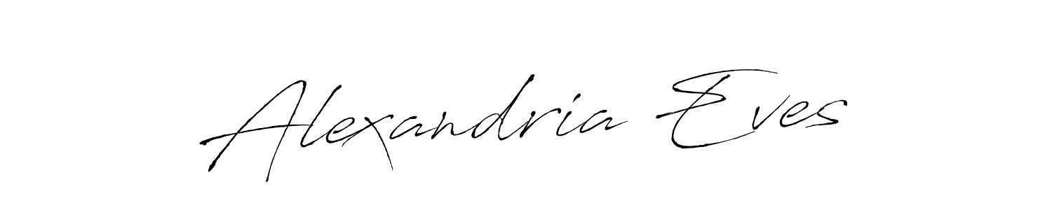 Alexandria Eves stylish signature style. Best Handwritten Sign (Antro_Vectra) for my name. Handwritten Signature Collection Ideas for my name Alexandria Eves. Alexandria Eves signature style 6 images and pictures png