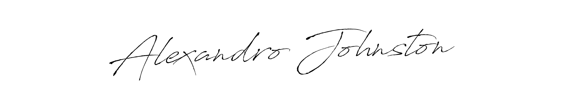 You should practise on your own different ways (Antro_Vectra) to write your name (Alexandro Johnston) in signature. don't let someone else do it for you. Alexandro Johnston signature style 6 images and pictures png