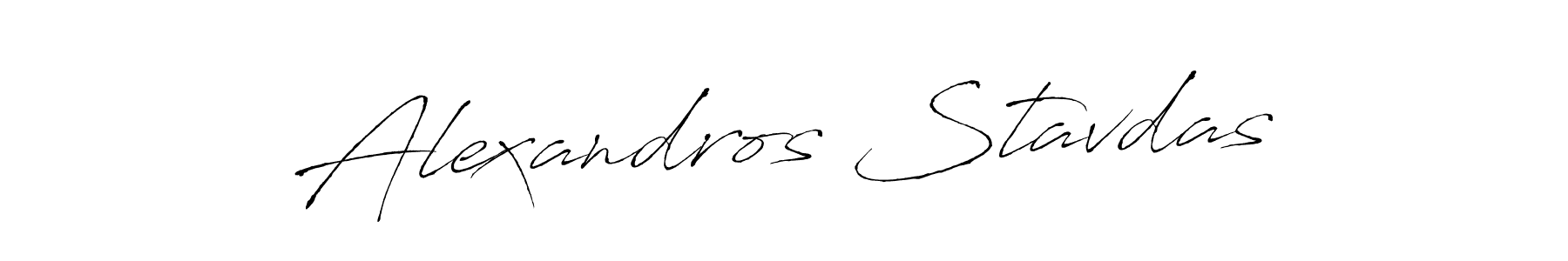 Make a beautiful signature design for name Alexandros Stavdas. Use this online signature maker to create a handwritten signature for free. Alexandros Stavdas signature style 6 images and pictures png